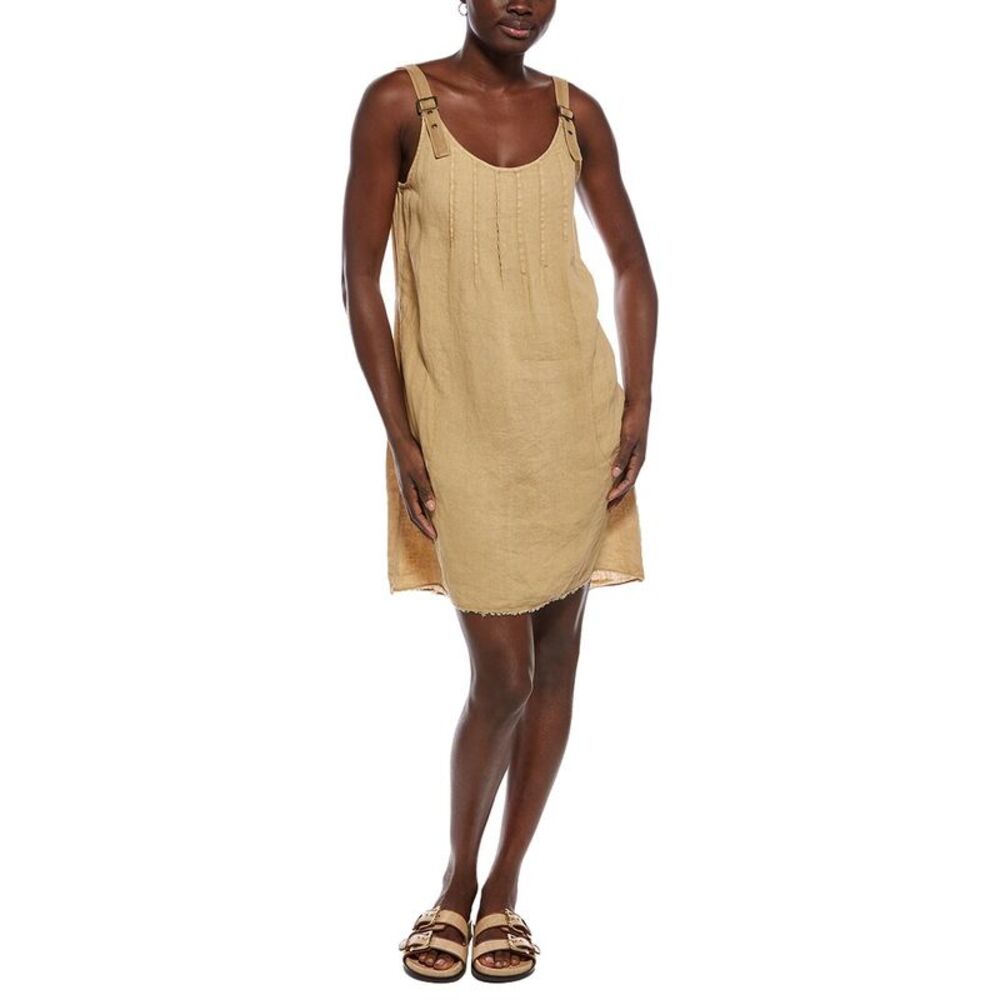 Xcvi Womens  Pilar Linen Tank Dress